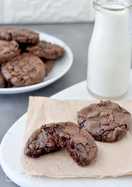 Keto-Chewy-Double-Chocolate-Chip-Cookies-Peace-Love-and-Low-Carb-